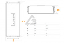 2-канальный усилитель Hertz HP 802 - 4